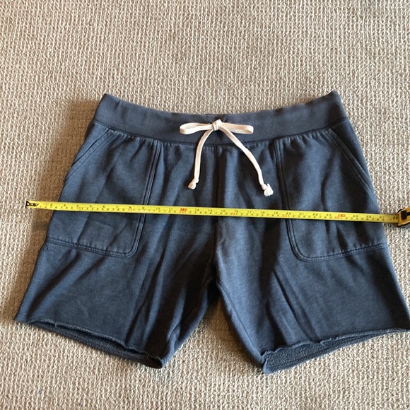 J. Crew Navy Blue Drawstring Sweat Shorts w/ Pockets - Sz XL - Picture 6 of 7